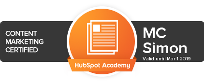 HUBSPOT - Content Marketing Certification